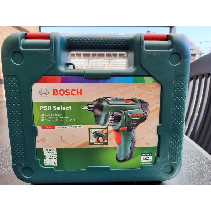 Accu schroevendraaier PSR Select, Bosch 3,6V