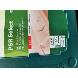 Accu schroevendraaier PSR Select, Bosch 3,6V