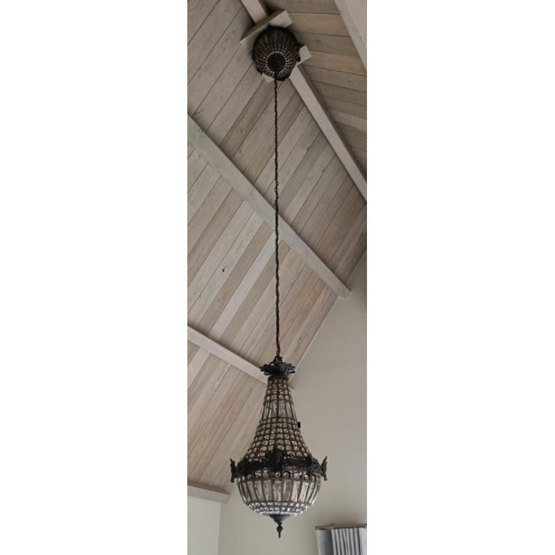 Antieke hangende kroonluchter/luster