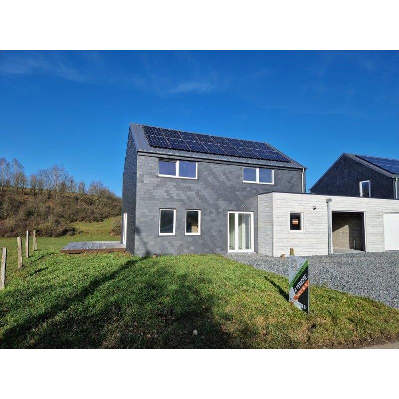 BELLEVAUX (Bouillon): Passieve nieuwbouwwoning met tuin op 5a 97ca – VAS1427