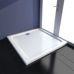 Luxe douchebak kleur wit van 80 x 110 cm  gratis  bezorgd