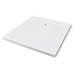 Luxe douchebak kleur wit van 80 x 110 cm  gratis  bezorgd