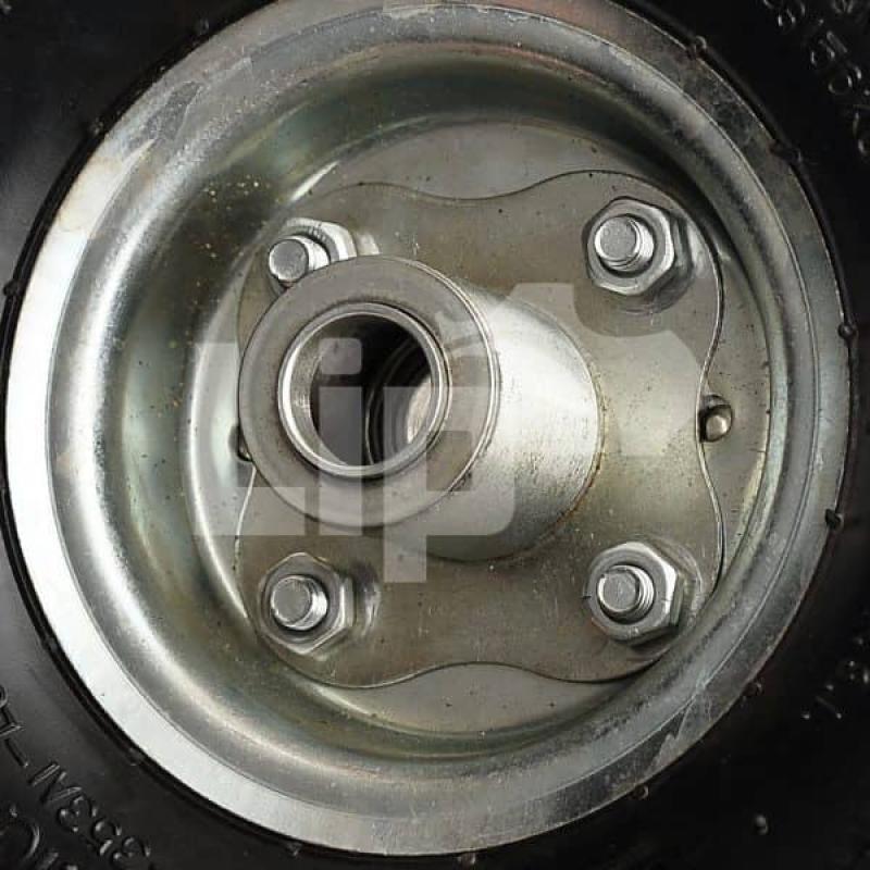 Steekwagen wielen voor duvel en bolderwagen 16 mm as