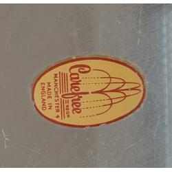 Goudkleurig dienblad jaren 60 Carefree Manchester