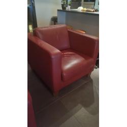 Rode fauteuils