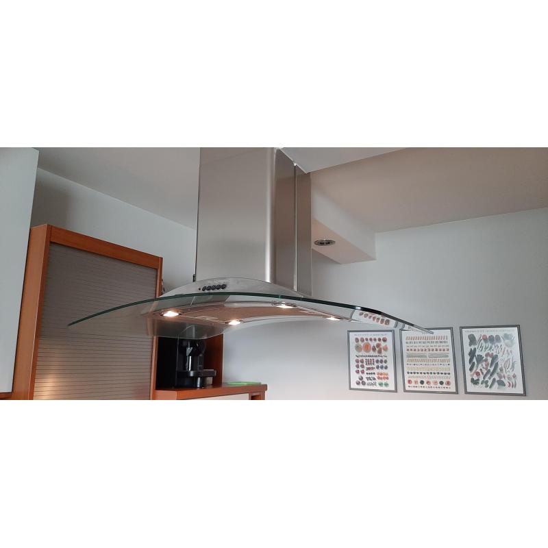 Design eilanddampkap Smeg