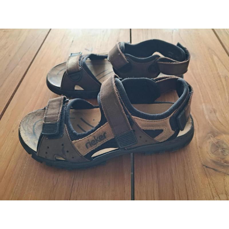 Rieker Bruine Sandalen voor heren maat 42