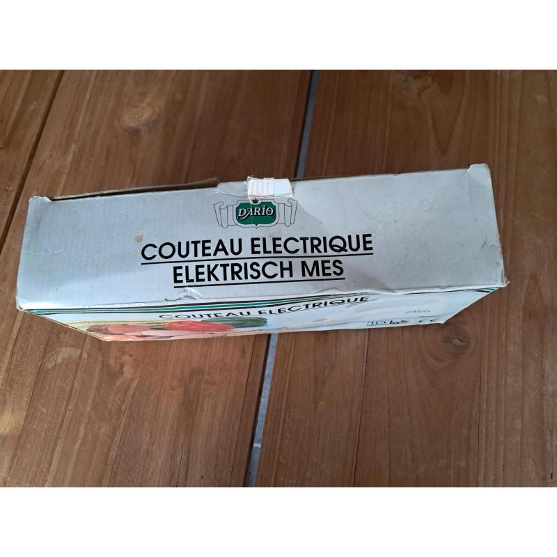 Elektrisch mes, roestvrij staal, voor moeiteloos snijden van brood, vlees en diepvriesproducten Over dit item