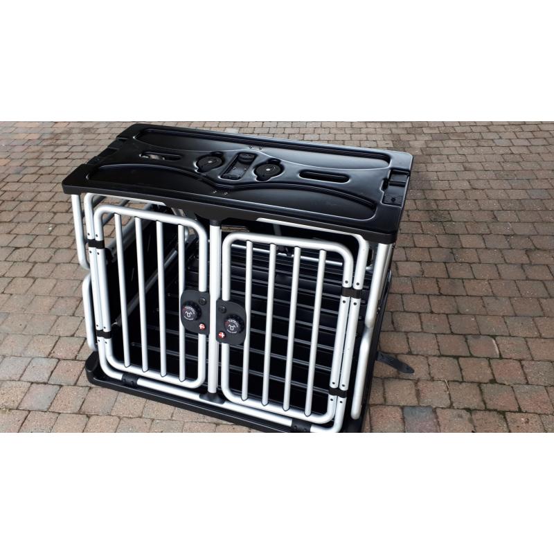 Opplooibaar hondenkennel voor Auto