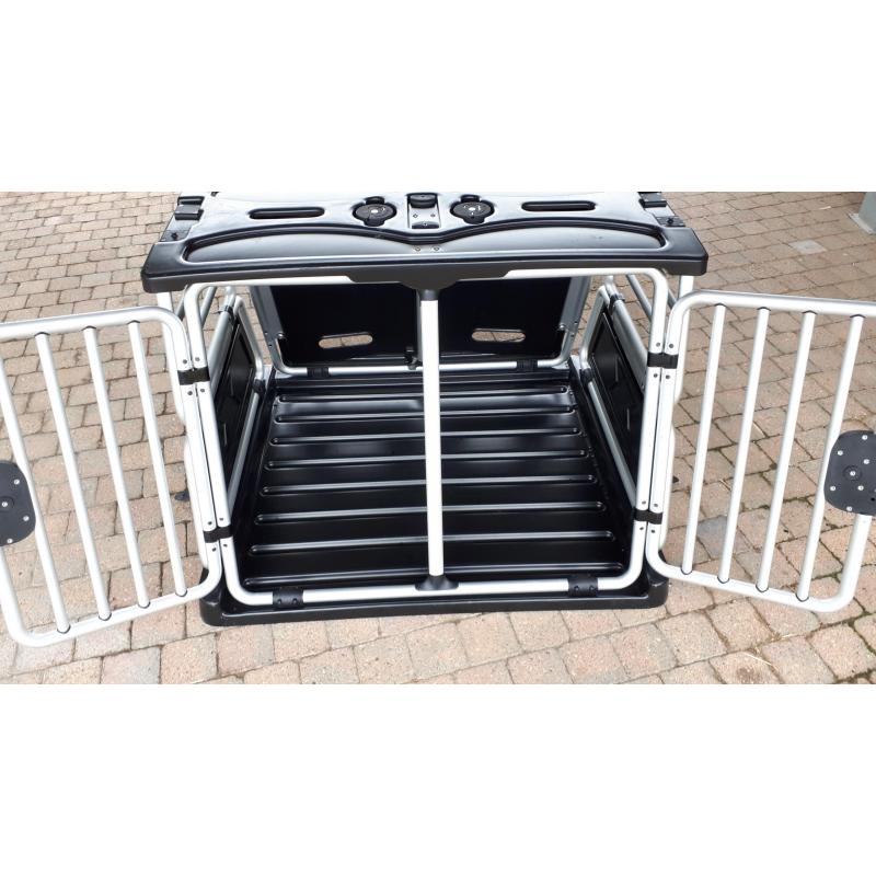 Opplooibaar hondenkennel voor Auto