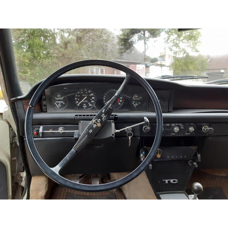Oldtimer Rover TC 2000   caravan Sprite Musketeer jaren 70'