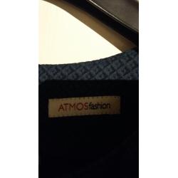 elegant donkerlauw kleedje - Atmos