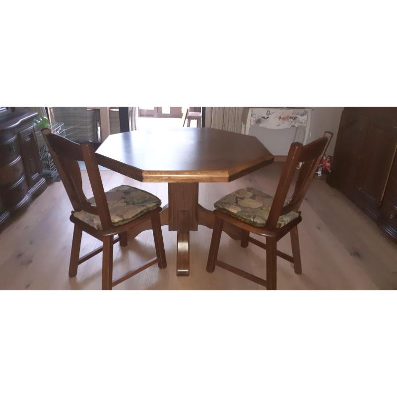 Eiken eetkamer