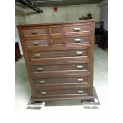Acacia houten kast