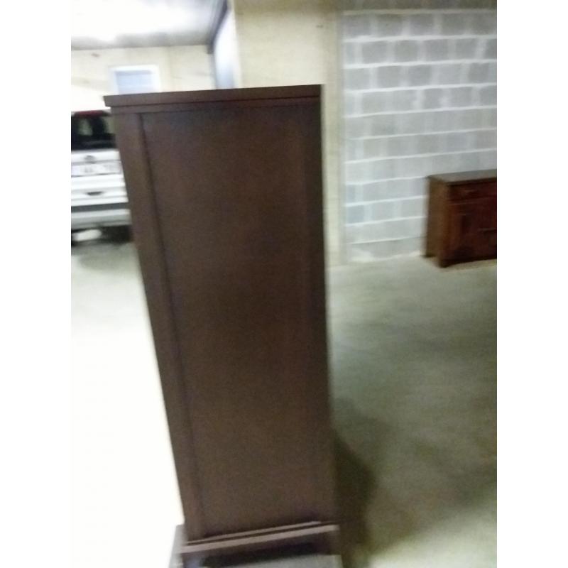 Acacia houten kast