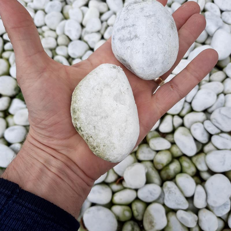 Witte keien