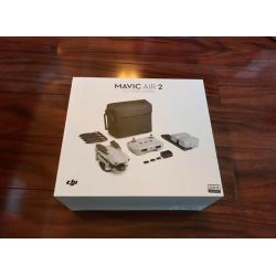 DJI Mavic air 2 drone, fly more combo
