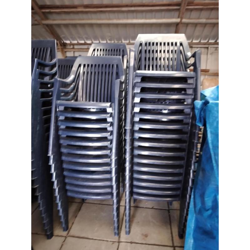 Terras stoelen