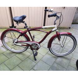 Amerikaanse cruiser fiets