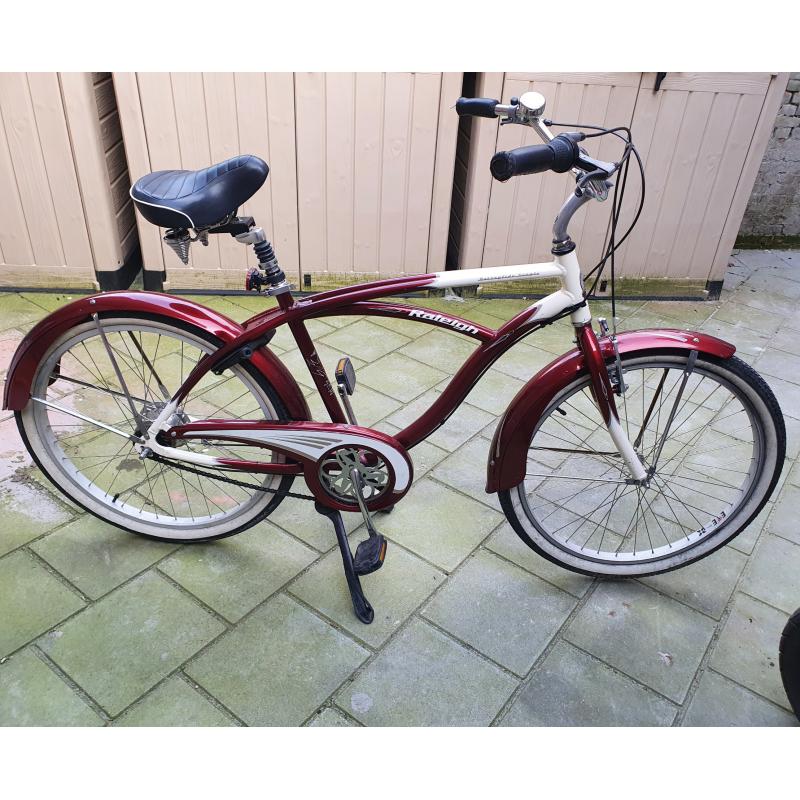 Amerikaanse cruiser fiets