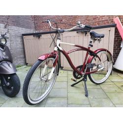 Amerikaanse cruiser fiets