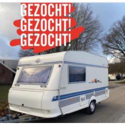 Gezocht Caravans van 3.50 mtr. t/m 5.00 mtr.