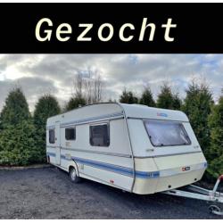 Gezocht Caravans van 3.50 mtr. t/m 5.00 mtr.