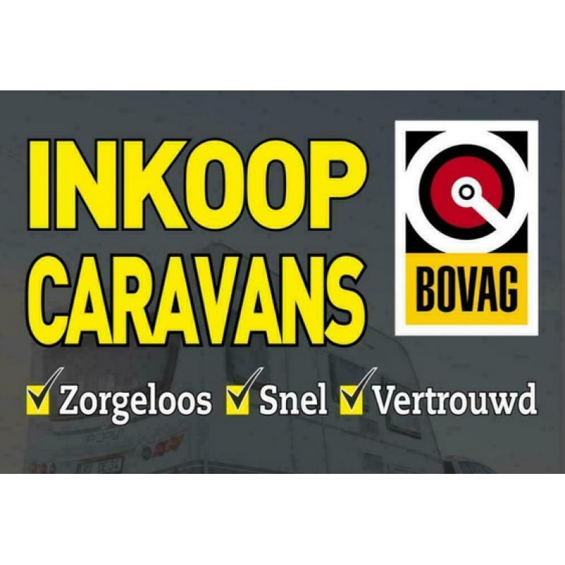 Gezocht Caravans van 3.50 mtr. t/m 5.00 mtr.