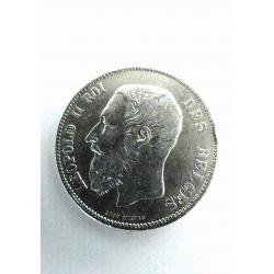5 belgische frank uit 1873