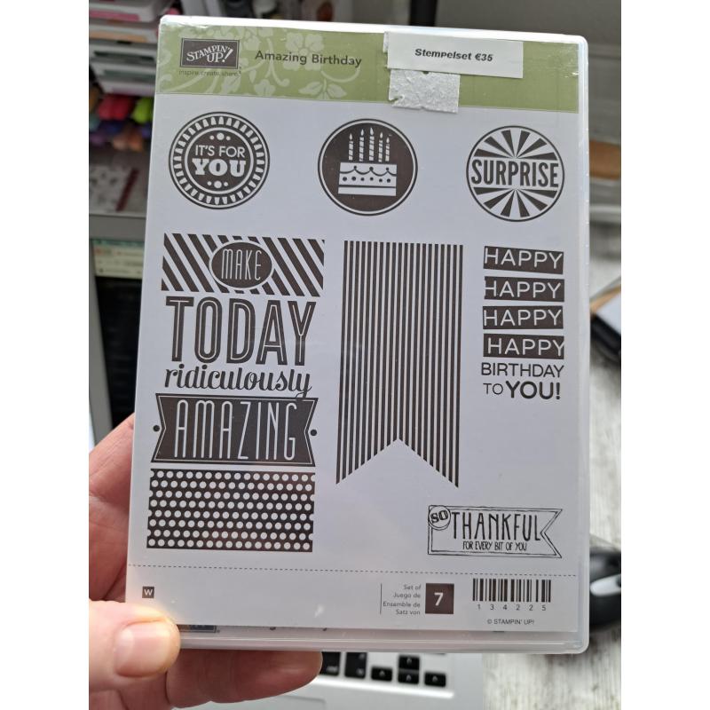 Stampin' Up! stempelset Amazing Birthday