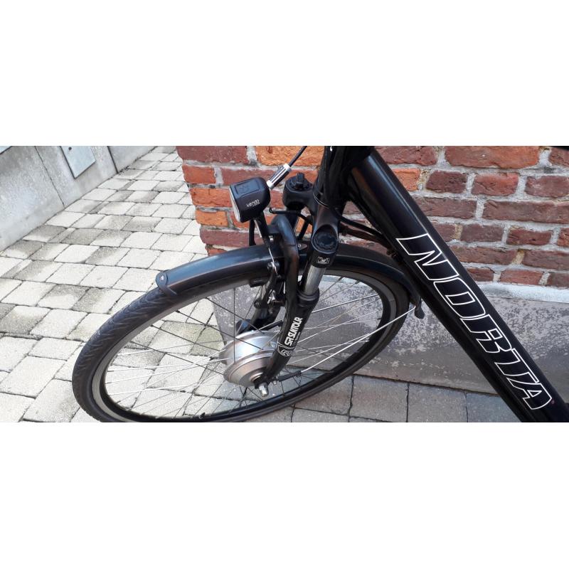 Zwarte herenfiets Norta