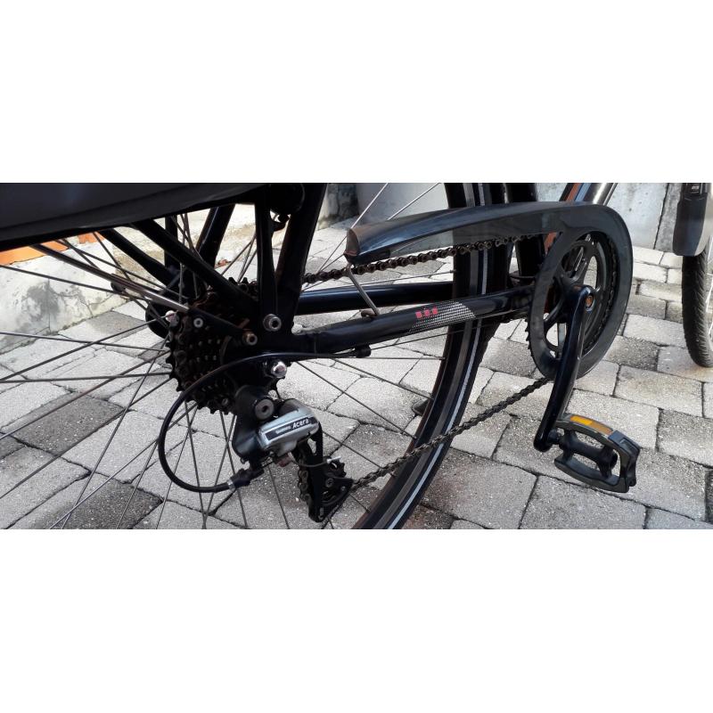 Zwarte herenfiets Norta