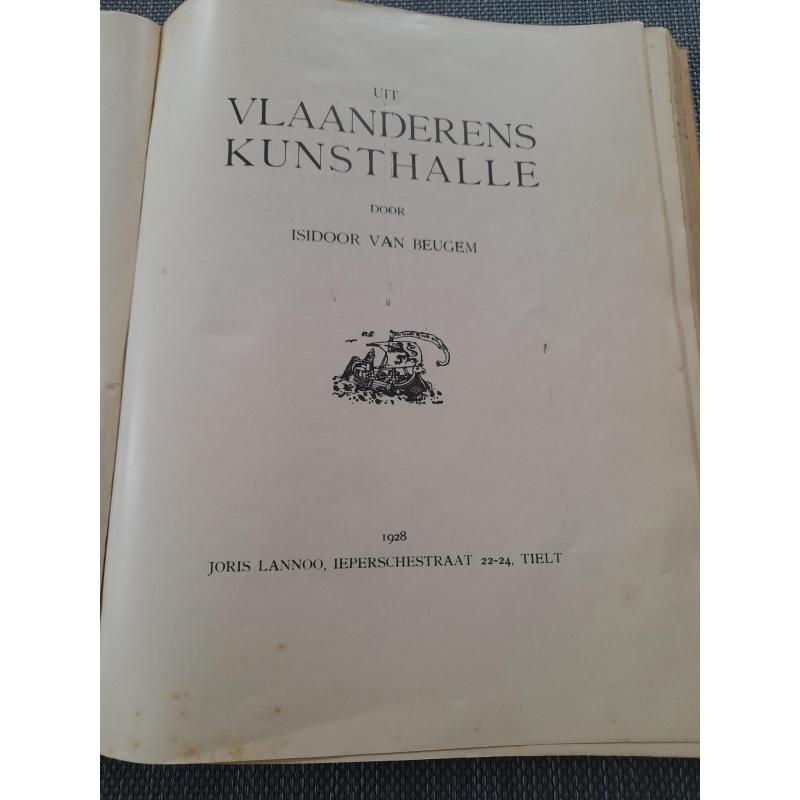 Altes Buch UIT VLAANDERENS KUNSTHALLE von ISIDOOR VAN BEUGEM