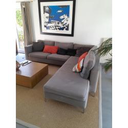hoeksalon met chaise longue