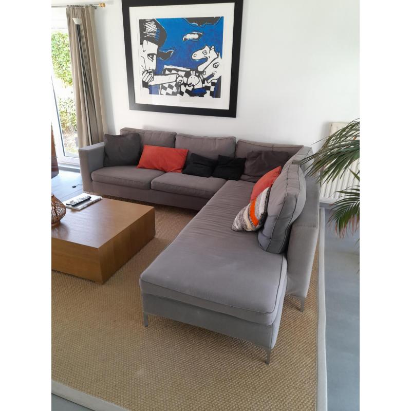 hoeksalon met chaise longue