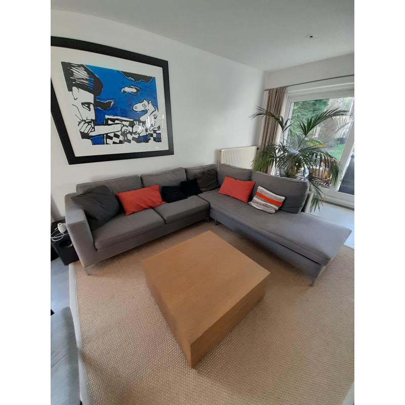 hoeksalon met chaise longue