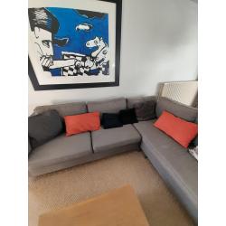 hoeksalon met chaise longue