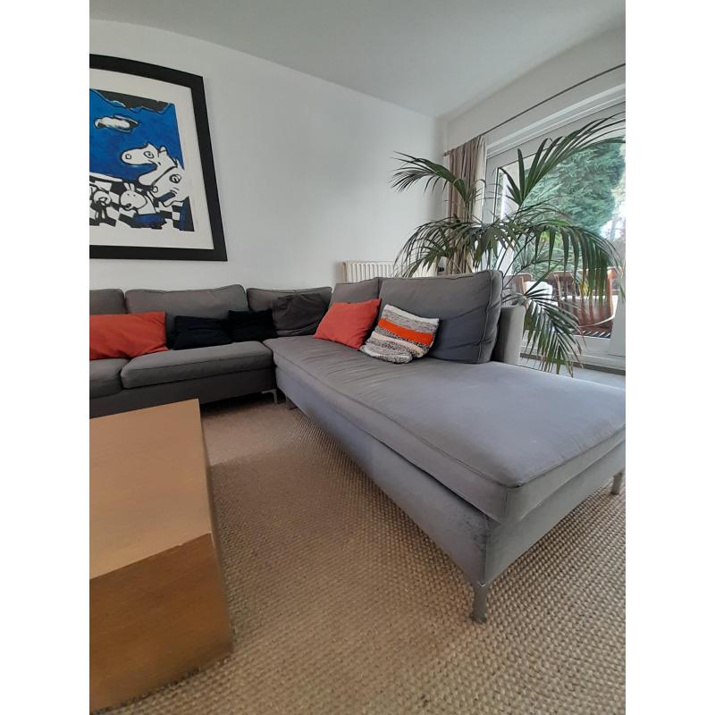 hoeksalon met chaise longue