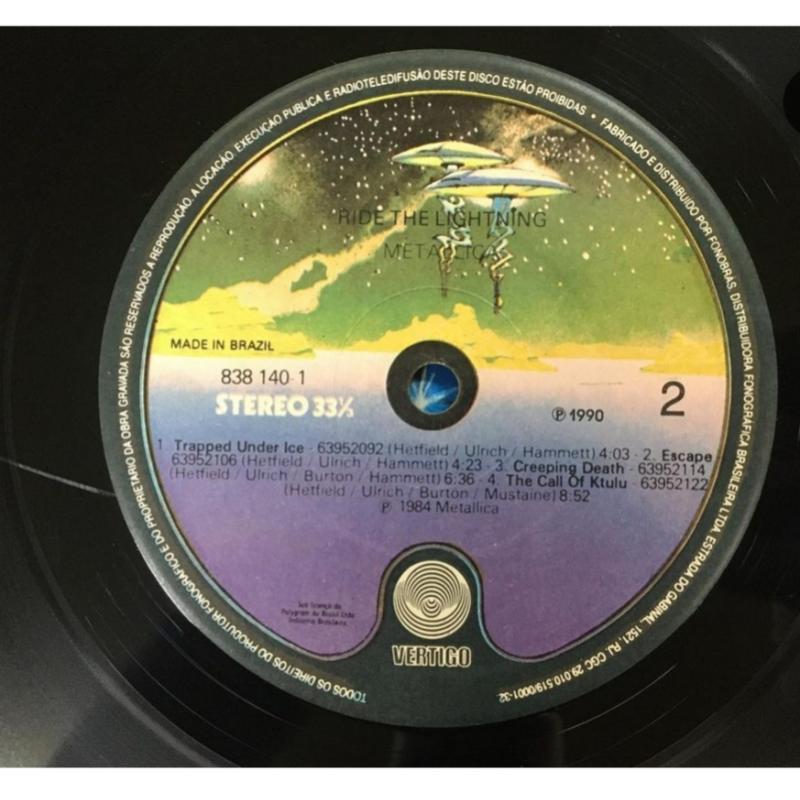 Metallica vinyl