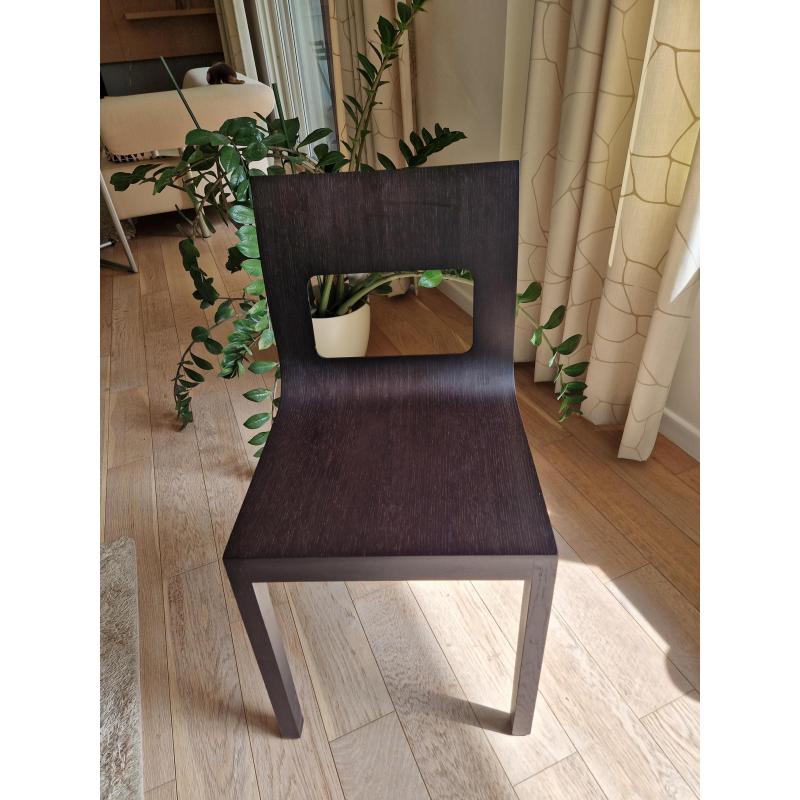 Eetttafel   6 stoelen; merk Biliani.