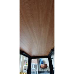 massieve essenhouten eettafel