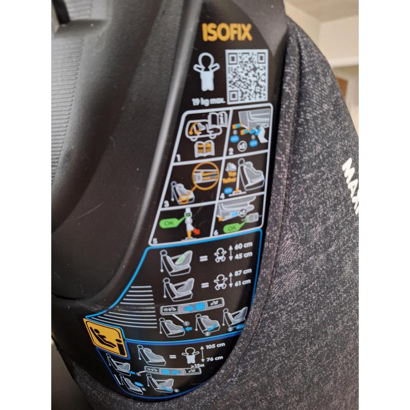 Maxi cosi autostoel isofix 0 tot 13 kg