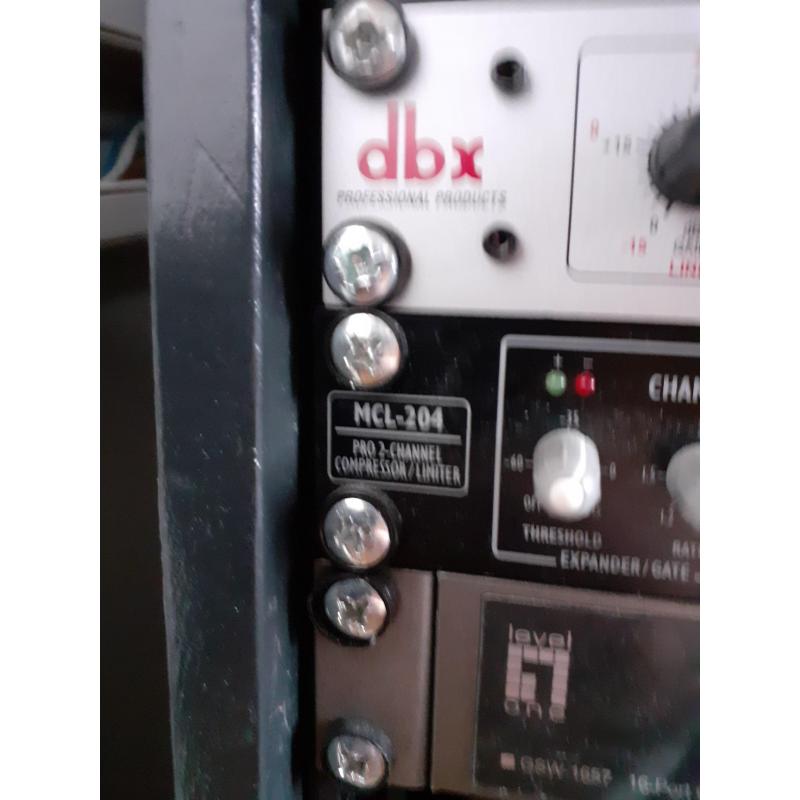 Compressor Limiter 19 inch IMG STAGELINE MCL 204