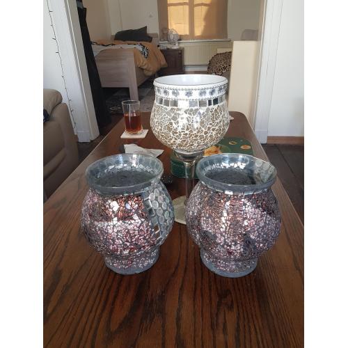 3 Decoratie vazen merk Cital