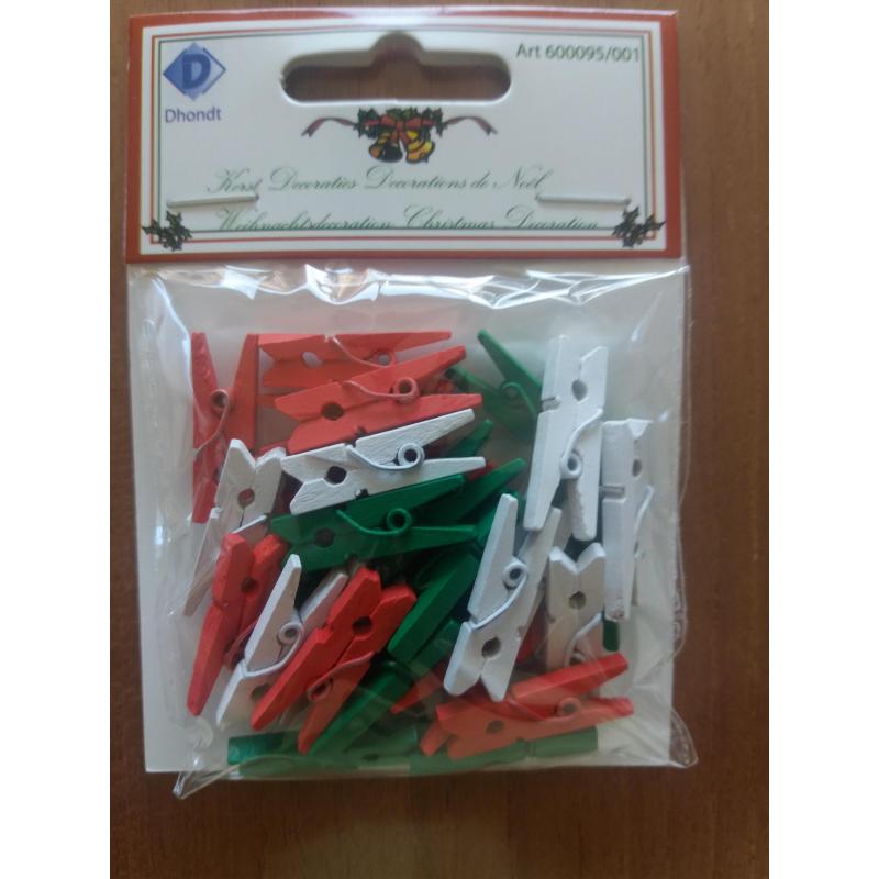mini wasknijperrs en knutsel houtjes
