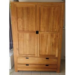 Massieve teak eetkamer en salonmeubels
