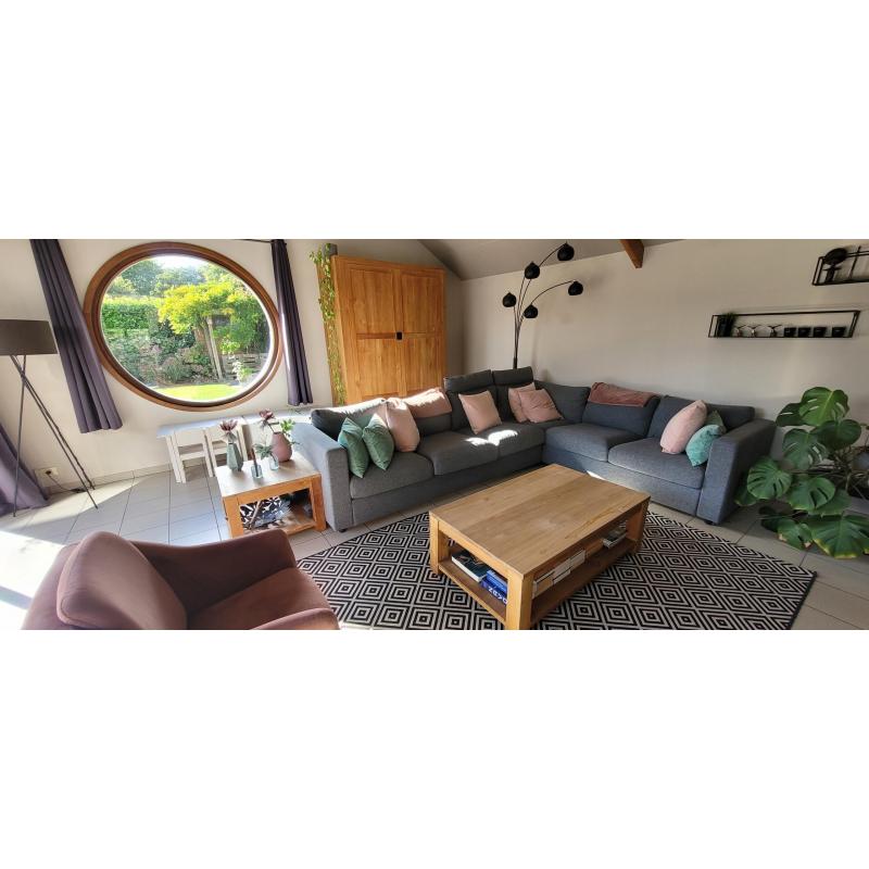 Massieve teak eetkamer en salonmeubels