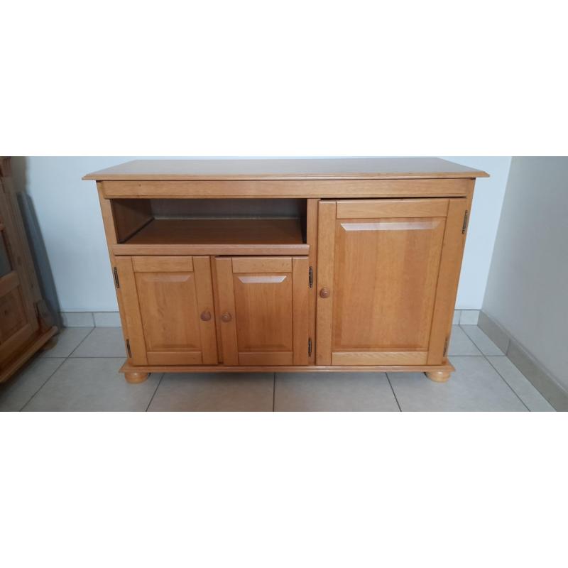 Eiken TV meubel aangeboden