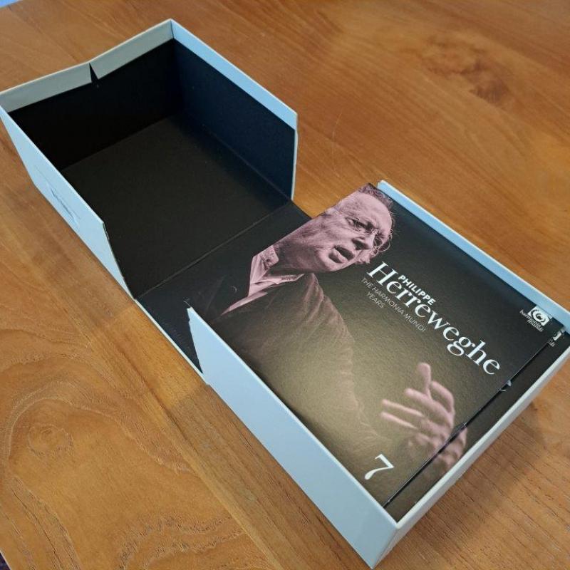 CD-Box 30 cd's Philippe Herreweghe