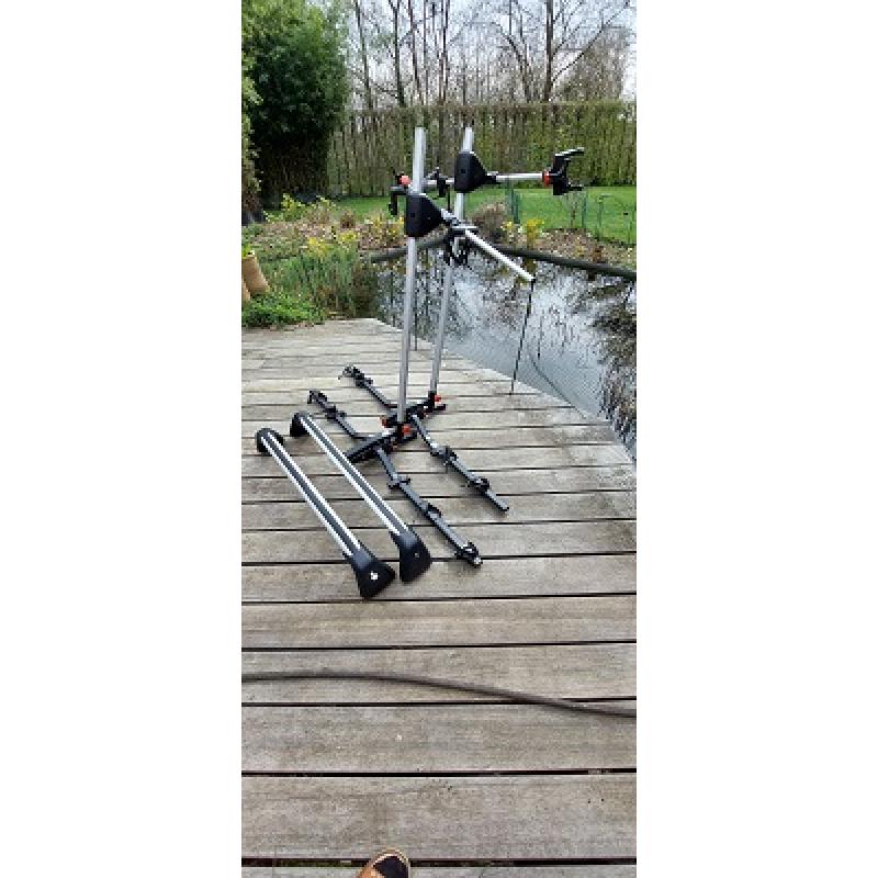 dakdrager met hydraulische fietsdrager BMW1 serie